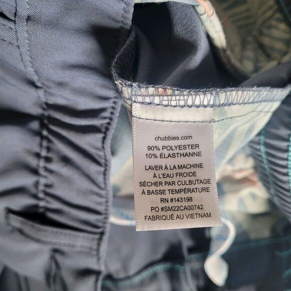 Chubbies The Musts Performance Pants Mens Xlarge Blue Everywhere Stretch Chino - Picture 4 of 10